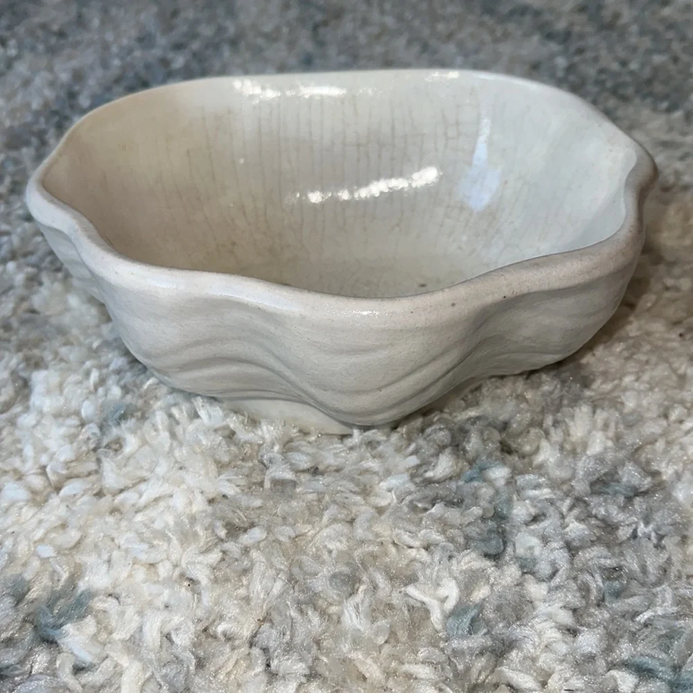 Large‎ Ceramic Seashell Bowl